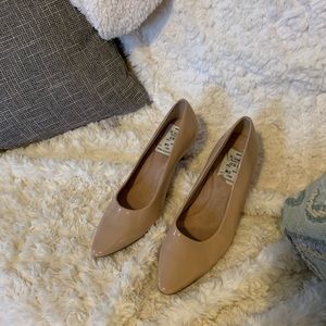 Nude heels with about 2” heel height
